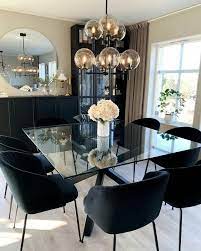 70 Glass Top Dining Tables With