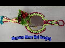 macrame mirror wall hanging