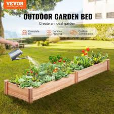 Vevor Raised Garden Bed 8 Ft X 2 Ft X