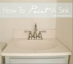 How To Paint A Sink It All Started
