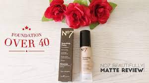 no7 beautifully matte foundation review