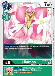Lilamon - Versus Royal Knights - Digimon Card Game