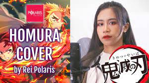 POLARIS☆ポラリス | COVER 『炎 - LiSA』(Kimetsu no Yaiba - Homura) by Rei Polaris  [Lyric] - Vietsub - YouTube