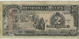 Billetes Antiguos De 2 Pesos Mexico gambar png