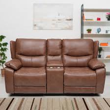 scarlet leatherette power recliner sofa