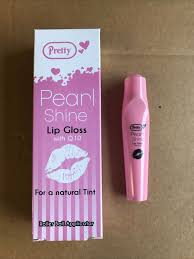 pearl shine pink lip gloss lip paint
