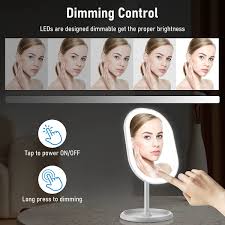 aidodo makeup mirror with led lights