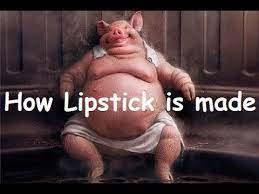 does lipstick contain pig fat you