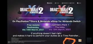Dragon ball xenoverse 2 & dragon ball fighterz: Xenoverse 2 Dlc 12 Comes Out On 18 March Https Youtu Be 7wp Ayrv1 G Stadia
