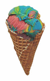 superman ice cream in our homemade