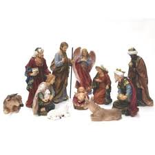 Current matches filter results (19). Beautiful 11 Piece Poly Resin Italian Style Nativity Set