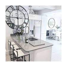 Extra Large Mirrored Wall Clock 120cm