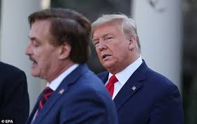Mypillow ceo mike lindell appeared unexpectedly at white house on friday. My Pillow Ceo Delivers School Prayer Harangue At White House Coronavirus Briefing Daily Mail Online