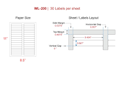 File Folder Labels Our Wl 200 Same Size As Avery 5366 5066