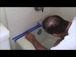 how to replace moldy caulk in a bathtub