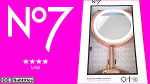 no7 illuminated make up mirror review