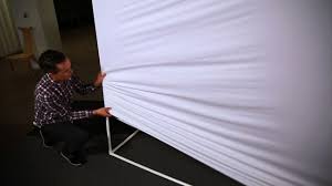 It's roughly 18 feet long and 10 feet high. Create A Giant Screen For Under 100 Cnet