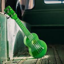 outdoor ukulele soprano green