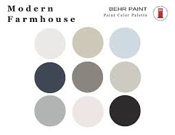 Modern Farmhouse Behr Paint Color