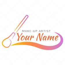 844 makeup artist logo vector images