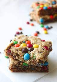 gluten free monster cookie bars daily