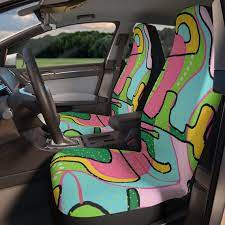Colorful Funky Car Seat Covers Groovy