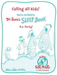 Lights out just got easier. Dr Seuss Snoozapalooza Pajama Party Octavia Books New Orleans Louisiana Independent Bookstore