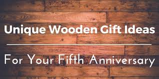 best wooden anniversary gifts ideas for