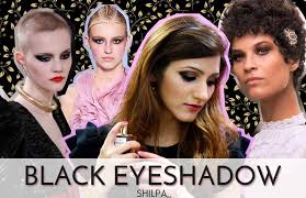 5 daring ways to wear black eyeshadow