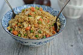 Simply Scratch Easy Vegetable Fried Brown Rice With Egg Simply Scratch gambar png