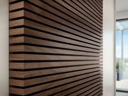 Polished Wooden Wall Panel Pattern