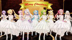 MMD】🎄Mariah Carey - All I Want for Christmas Is You💖【9 Vocaloids】[4K] -  YouTube