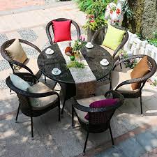 6 Seater Chair Patio Furniture Set