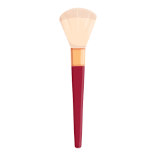 korean makeup brush icon cartoon style