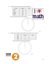 Pie Chart Worksheets Grades 4 5 And 6