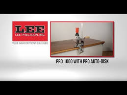 Lee Pro 1000 With Pro Auto Disk Powder Measure