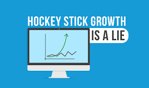 Your Startups Revenue Hockey Stick Growth Chart Is A Lie
