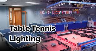 Table Tennis Lighting How To Properly Light A Table Tennis Room Ledlucky Lighting