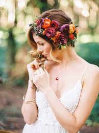 Add some flowers or … 46 Romantic Wedding Hairstyles With Flower Crown Diy Tutorials Deer Pearl Flowers