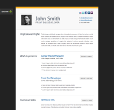 Free Simple Professional Resume Template   free simple professional resume template