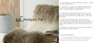 mongolian lamb fur pillow cashmere fur