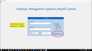 Employee Management System Payroll System With Full Source Code