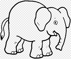 menggambar buku mewarnai gajah gajah