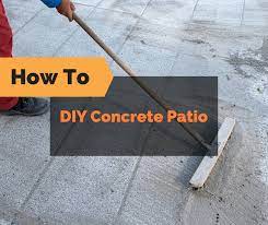 Diy Concrete Patio How To Pour Your