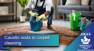 caustic soda in carpet cleaning araxchemi