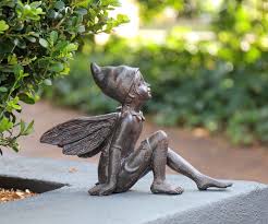 Jasper The Pixie Garden Fairy Sculpture