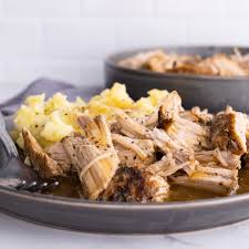 slow cooker pork loin with gravy chew
