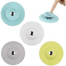 How to remove a bathtub drain stopper. Amazon Com 4 Packs Universal Sink Stopper Silicone Bathtub Stopper Kitchen Sink Drain Strainer Bathroom Drain Plug Drain Stopper Shower Drain Sink Cover With Hair Strainer Laundry Sink Drain Stopper 4 Color Kitchen Dining