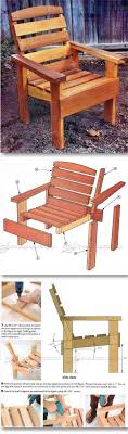 10 Inspiring Wooden Deck Chair Plans