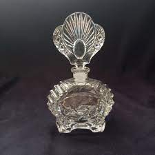 Gorgeous Vintage Cut Glass Perfume